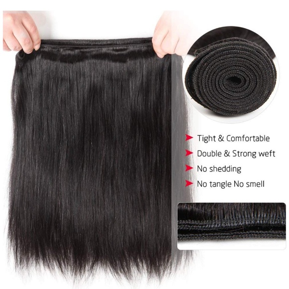 Brazilian Straight Hair w/ closure